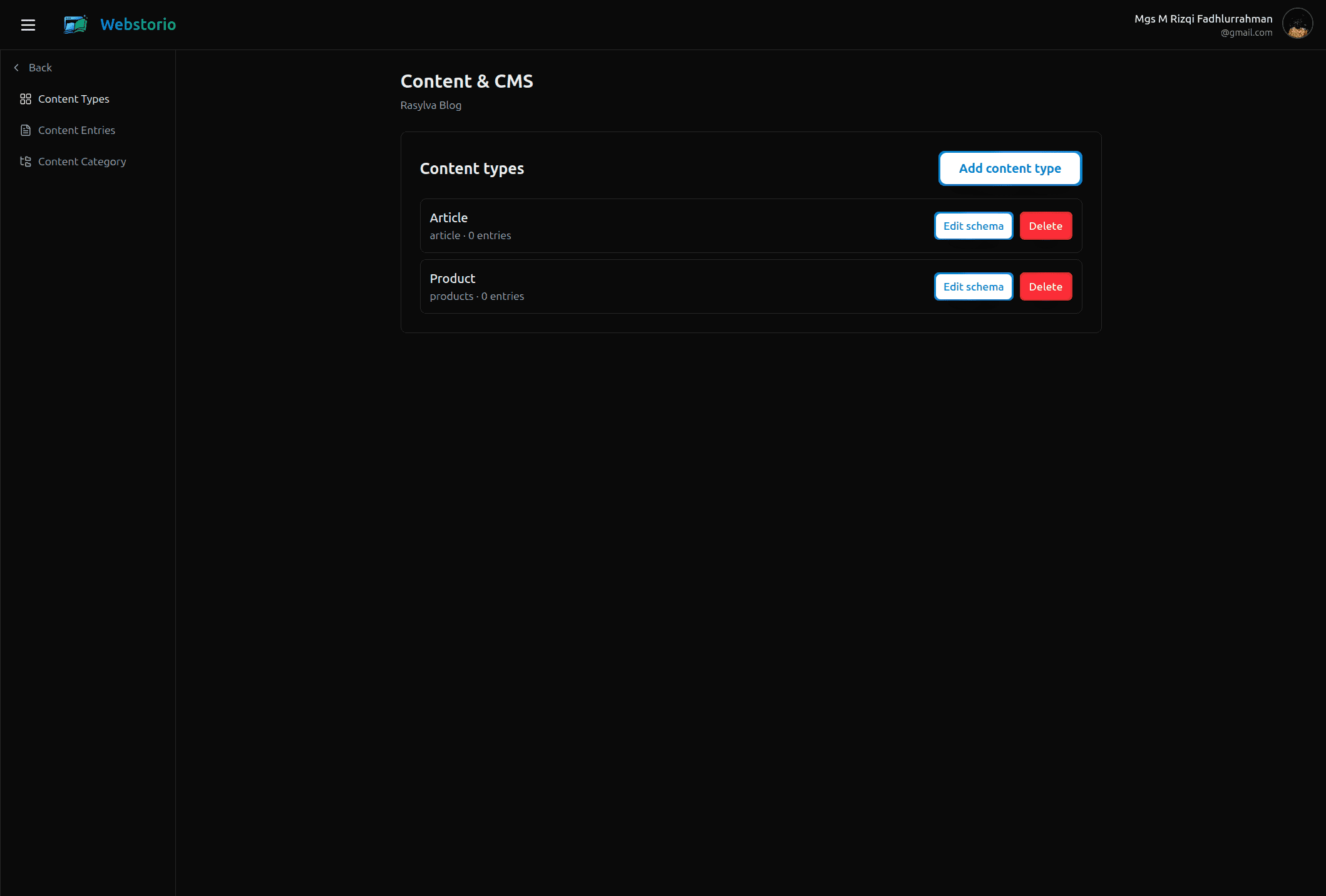 Content Type Library