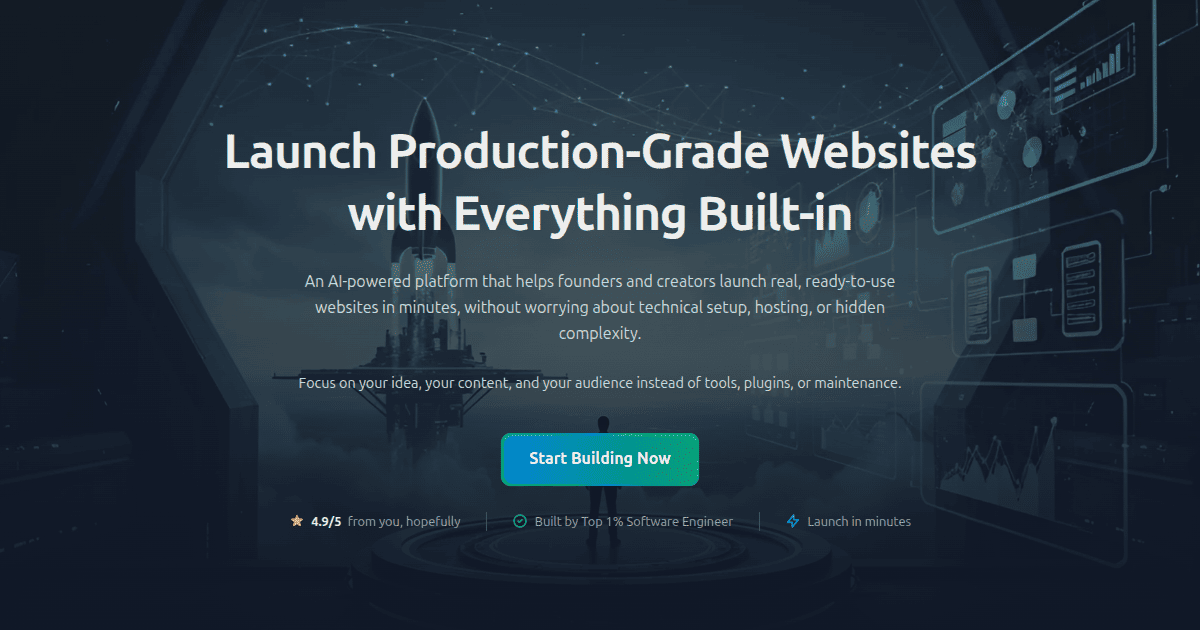 Webstorio - AI-Powered Website Builder Platform